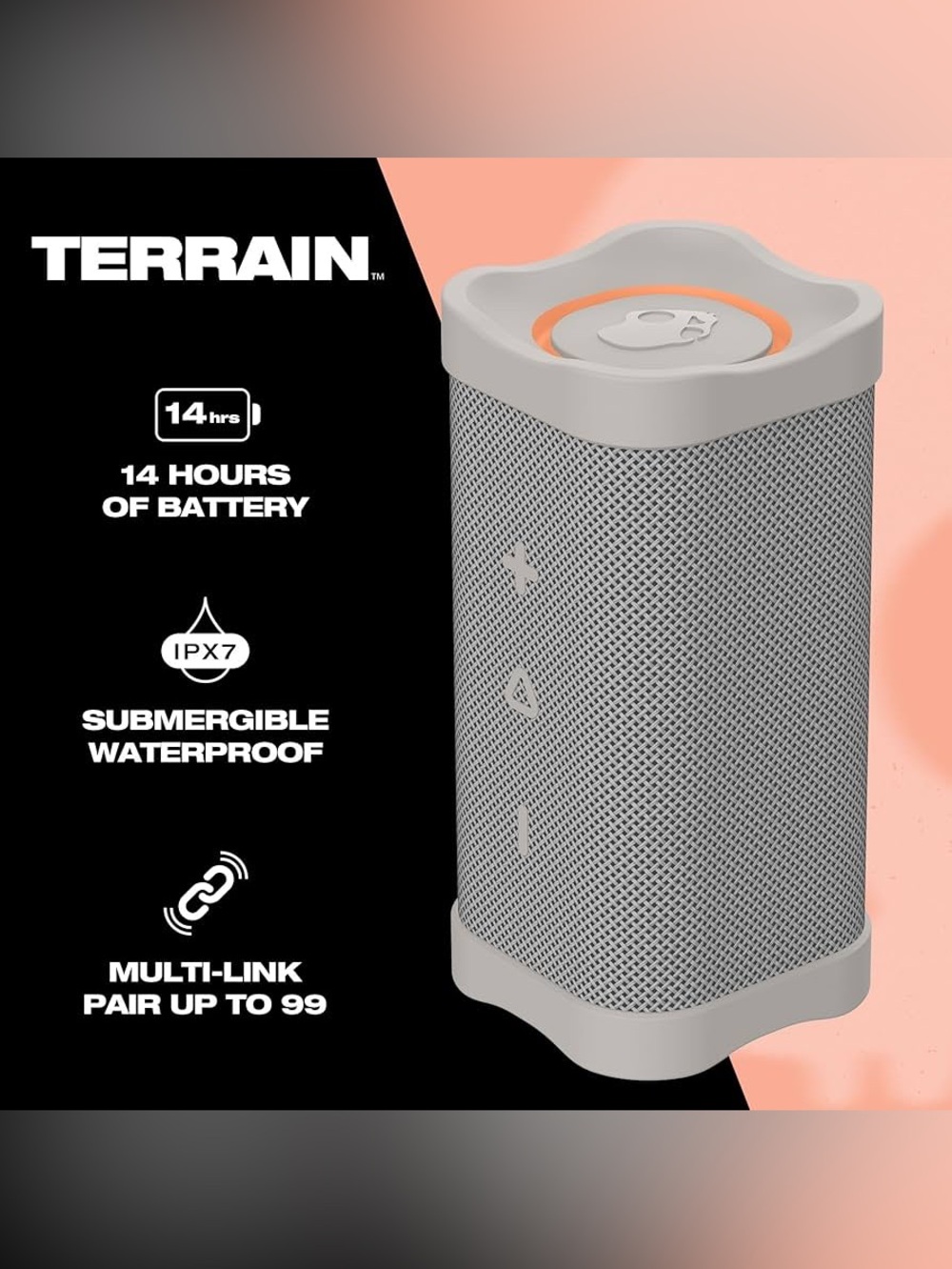 Nwt Skullcandy Terrain Wireless Bluetooth Speaker